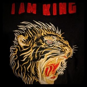Sean John I Am King Tiger Shirt